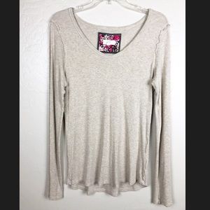 CUPIO | long sleeve top size large